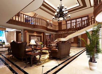 美式奢華別墅室內裝修效果圖案例欣賞 住宅室內裝飾裝修的藝術