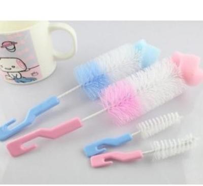 日式奶瓶刷與奶嘴杯子清潔刷 雙倍潔凈，呵護健康